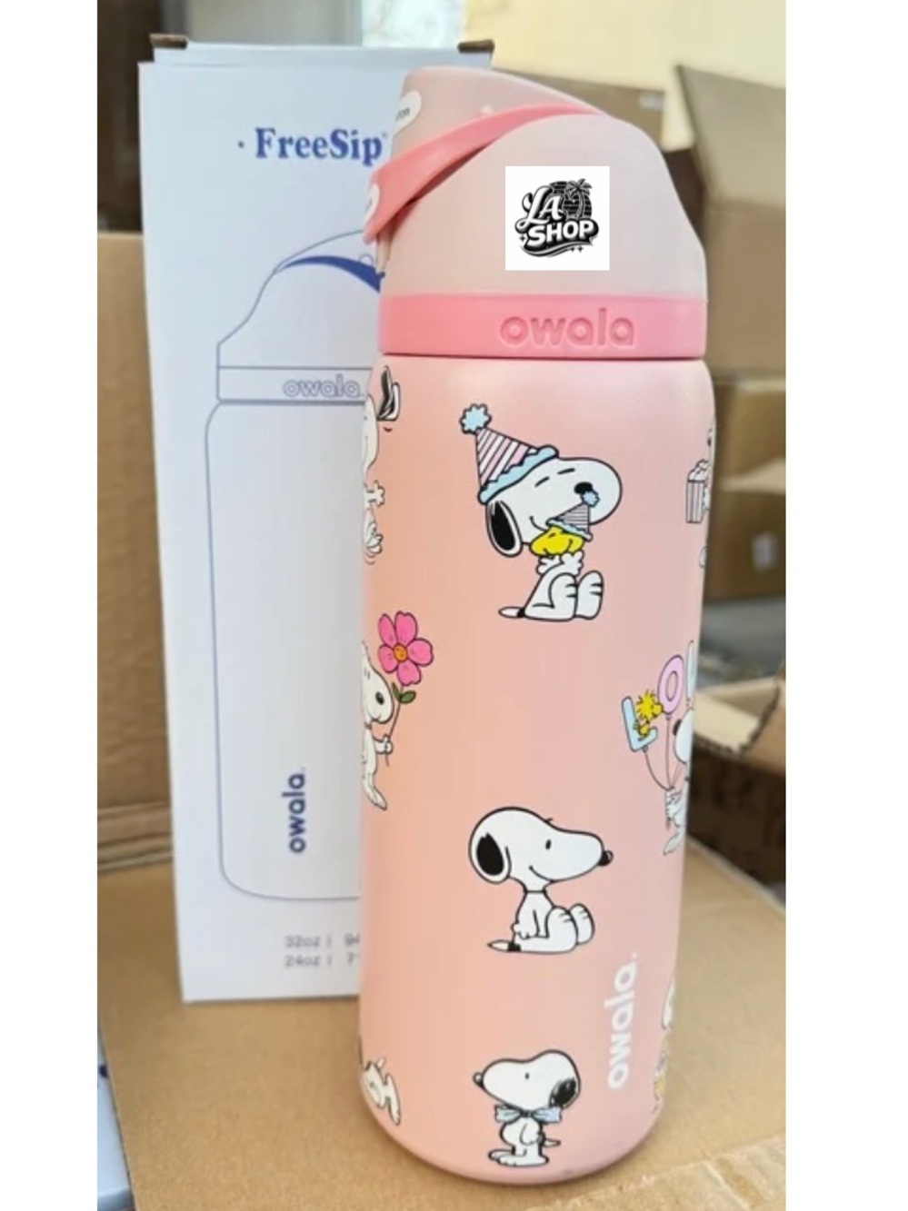 owala Pink Snoop Stainless Steel Water Bottle